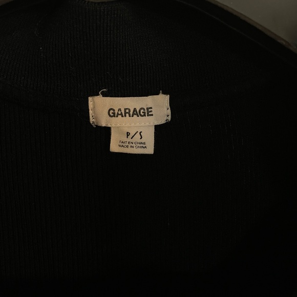 Collared black Garage shirt - Picture 3 of 3